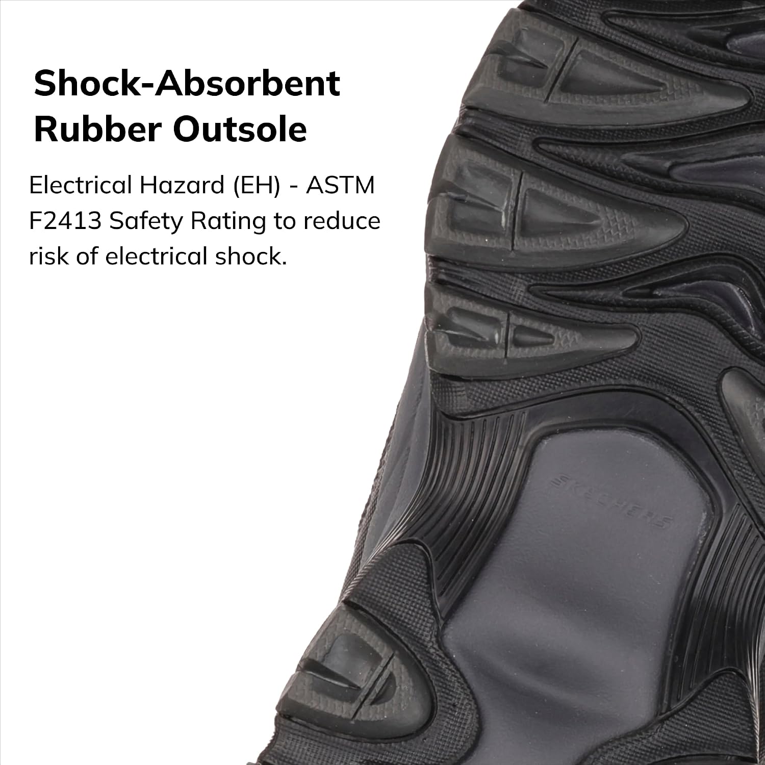 Skechers Men'S Cankton Steel Toe Construction Shoe - Electrical Hazard Rated, Memory Foam