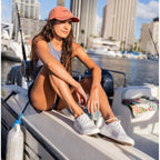 Olukai Kahakai Women'S Waterproof Leather Athletic Sneakers, Versatile Lace-Up Shoes With Drop-In Heel, Water Resistant & Supportive, All-Day Comfort