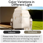 Women'S Leather Crossbody Bags Anti Theft Purses Rfid Blocking Handbags Trendy Travel Adjustable Strap Tassel
