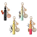 Pheromone Perfume For Women, Vanilla Lover 4-Pack Keychain Set – Amber Noir, Bean, Cream & Musk, Mini 30% High Conc, Ultra-Portable, 0.07 Oz / 2 Ml Each