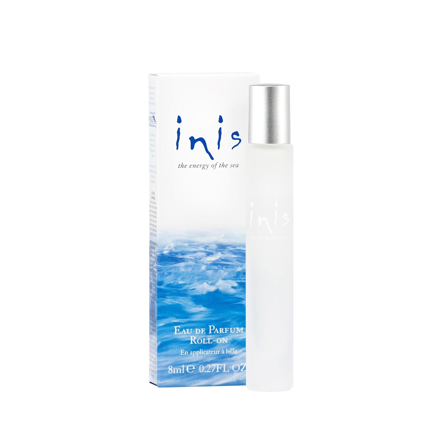 Inis the Energy of the Sea Roll On Perfume for Women and Men - Clean, Fresh, Ocean Eau de Parfum - 0.27 Fl Oz