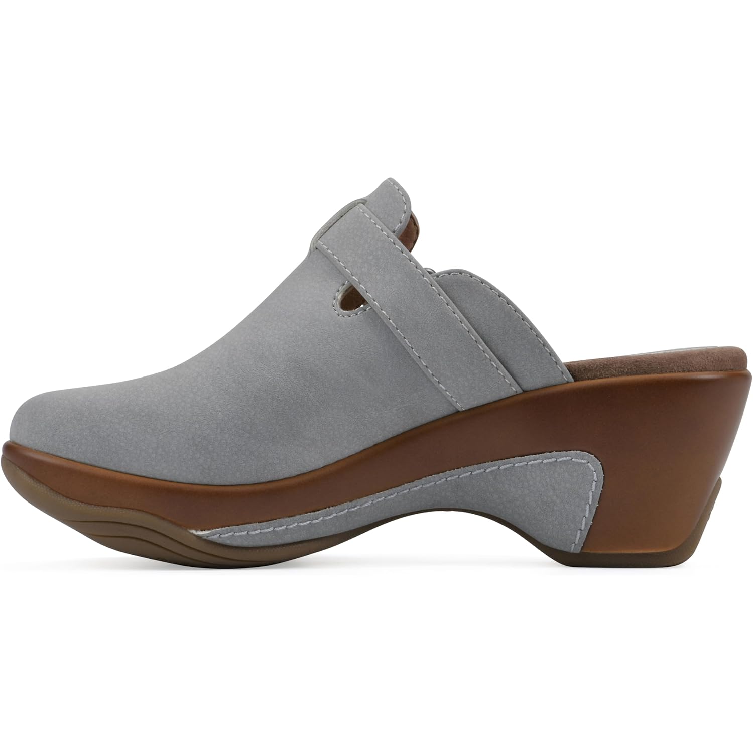 White Mountain Women's Viewed Heeled Clog