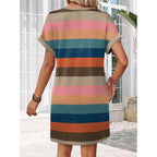 Wiholl Summer Dresses For Women Casual Tshirt Dress Midi Dresses Fashion Beach Vacation Clothes