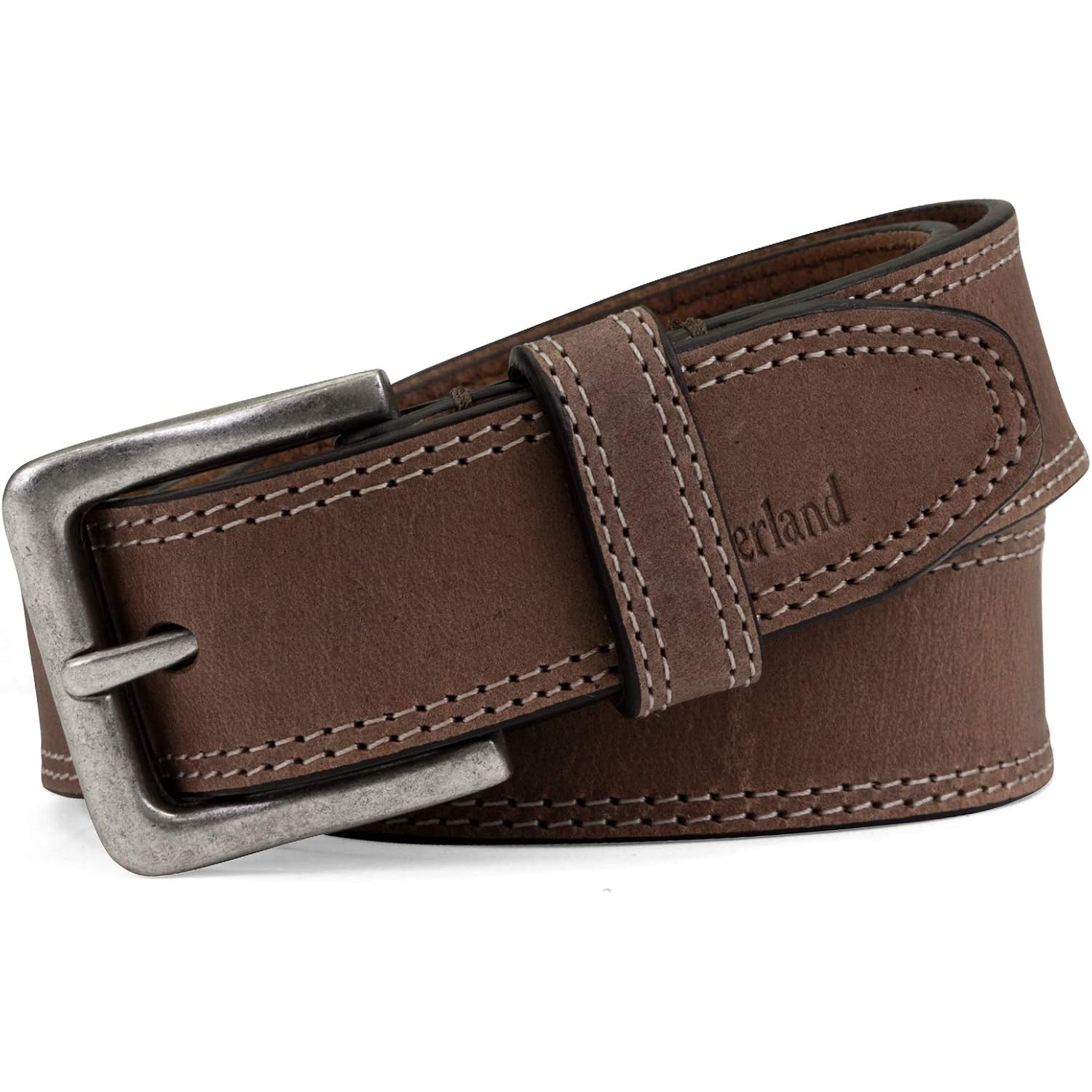 Timberland Men'S Classic Leather Jean Belt 1.4 Inches Wide (Big & Tall Sizes)