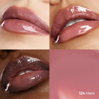 Laka Fruity Glam Tint, 4.5g/0.15oz, Glowing Lip Stain with Wide Color Spectrum, Hydrating & Lightweight Texture, Buildable Color, Non-Sticky, Vegan, K-Beauty (#124 Maro)