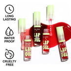 4 Pack Hydrating Glow Lip Oil Makeup Set For Women, Moisturizing Lip Gloss With Glow Finish, Long Lasting Nourishing Lip Care Full Oil Lip Drip, Sweet Candy Scent (Set A, Light)