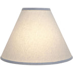 Aspen Creative 32267 Transitional Hardback Empire Shaped Spider Construction Lamp Shade In Light Blue, 16" Wide (6" X 16" X 12")