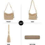 Crochet Bag For Women Beach Purse For Women Vacation On Spring Summer