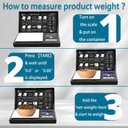 200G Digital Pocket Gram Scale 0.01G Accuracy, 200G X 0.01G Mini Digital Grams Scale, Small Food Scale, Jewelry Scale, Ounces Grains Scale With100G Calibration Weight