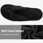 Ultraideas Women'S Popcorn Flip Flop House Slipper With Memory Foam, Gift For Women Mom