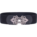 Womens Vintage Wide Elastic Stretch Waist Belt Retro Cinch Belt