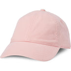 Amazon Essentials Women's Washed Cotton Canvas Baseball Cap with Adjustable Strap Pink