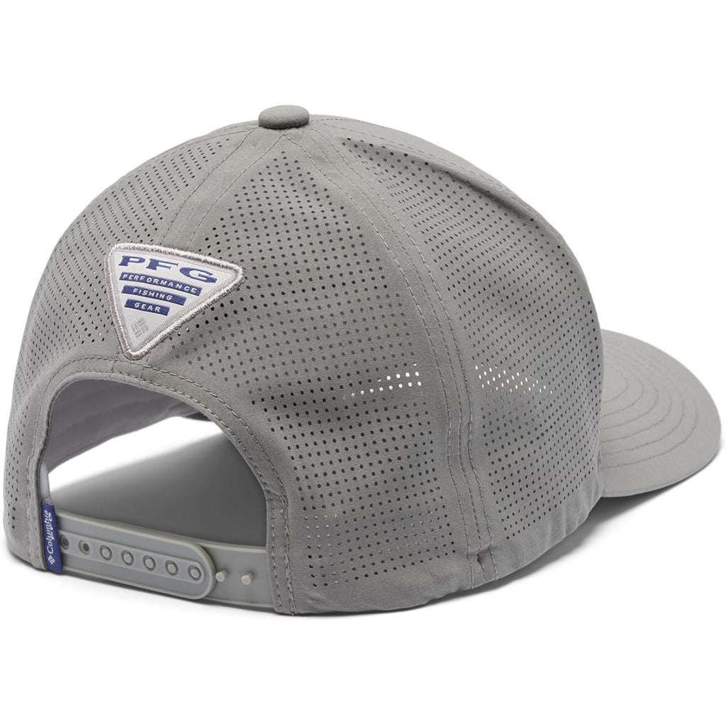 Columbia PFG Elite 3D Stretch Snapback Titanium/Fish Flag