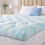 Shouren 5 Inch Mattress Topper Full Size, 2100 Gsm Pillow Top