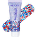 Red White and Blue Face Glitter,4th of July Star Hair Glitter for 2026 World Cup,4th of July Outfits for Women,Self-Adhesive Body Glitter for President's Day Veterans Day