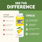 Lemon Tree Fertilizer – Liquid Plant Food For More Fruit, Better Flowering & Stronger Root Development, 8 Oz