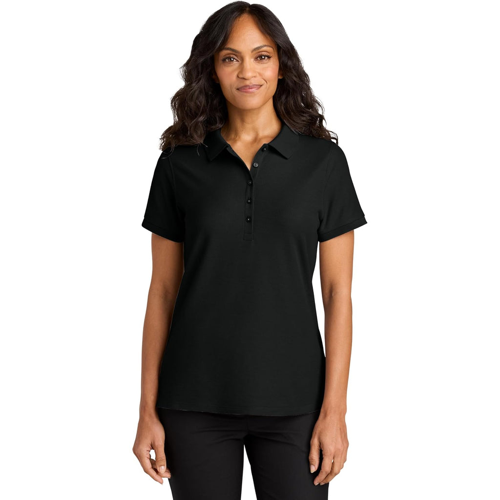 Port Authority Women'S Wearever Signature Pique Polo