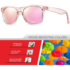 Retro Rewind Polarized Sunglasses for Men and Women - UV Protection Classic Sun Glasses