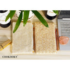 COOKOOKY Womens Straw Clutch Bag Bohemian Summer Beach Straw Purse Zipper Wristlet Wallets for Women
