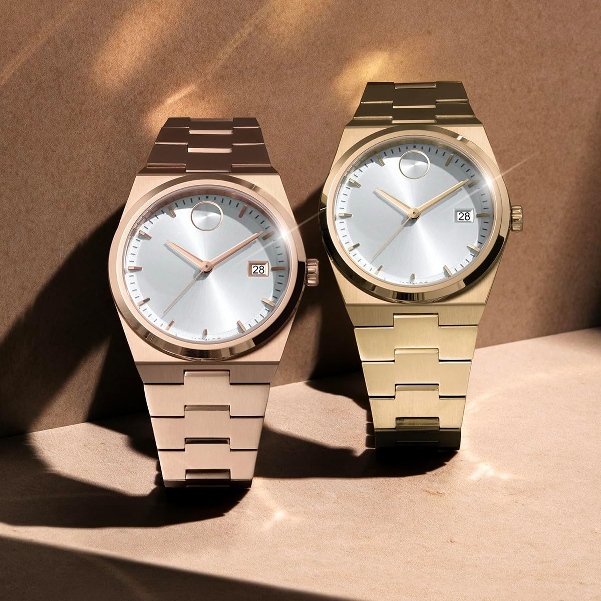 Movado Bold Quest Women'S Luxury Quartz Watch - Swiss Movement, Stainless Steel Bracelet, Water Resistance 50 Meters (5Atm) - Classic Timepiece - Gift For Her - 35Mm