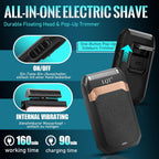 Hair Clippers Set For Men, Hair Clipper Trimmer With Led Display, Professional Cordless Hair Clipper Shaver Beard Trimmer, Hair Cutting Machine For Men, Holiday Gift For Him Father'S Day Gift