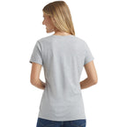 Hanes Women's Short Sleeve V-Neck Graphic T-Shirt Multicolor