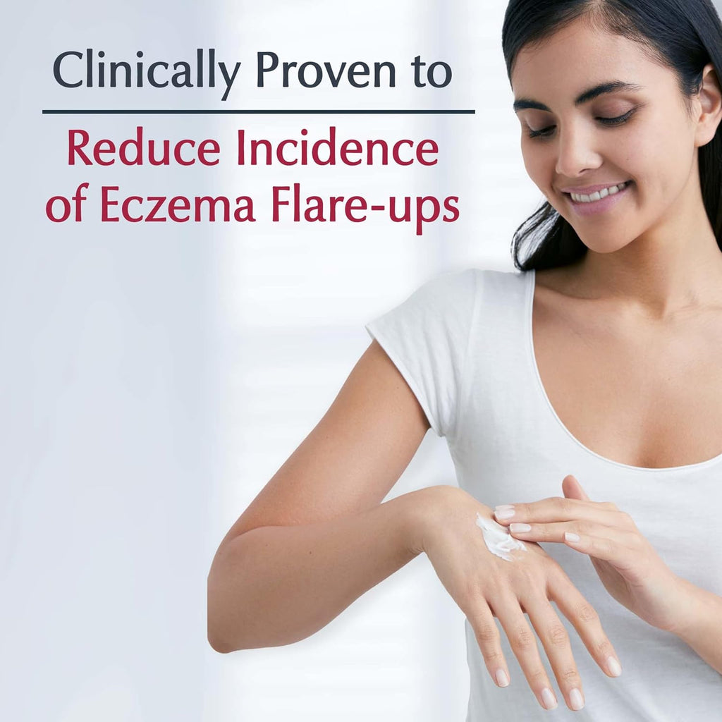 Eucerin Eczema Relief Body Cream, Colloidal Oatmeal Enriched, Steroid Free Eczema Cream, 8 Oz Tube, Pack Of 3
