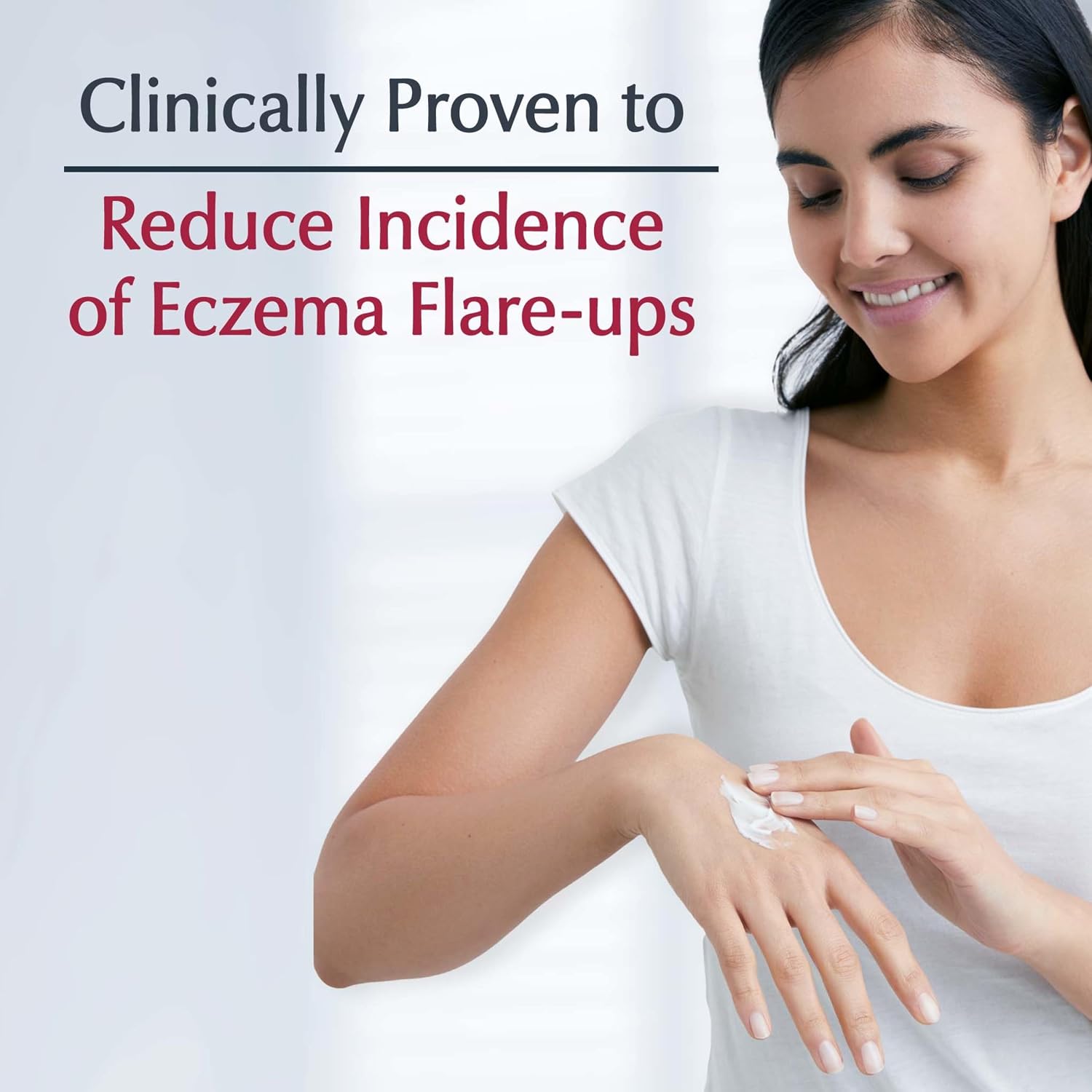 Eucerin Eczema Relief Body Cream, Colloidal Oatmeal Enriched, Steroid Free Eczema Cream, 8 Oz Tube, Pack Of 3