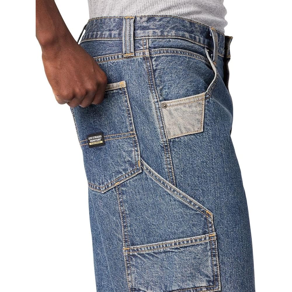 Levi Strauss Signature Gold Mens Carpenter Shorts (Available In Big & Tall)