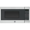 Ge Countertop Microwave, 700 Watt 0.7 Cu. Ft., Stainless Steel, Gcst07N1Wss | 4 Convenience Cook Settings, One-Touch Controls, Child Lock Technology, Glass Turntable, For Kitchen, Dorm, Office, Apartment