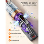 Inteture Cordless Vacuum Cleaner, 650W 55Kpa 70 Mins Vacuum Cleaners For Home, Anti-Tangle Stick Vacuum With Touch Screen, Wall Mount Charging, Upgraded Vacuum Cordless For Pet Hair/Carpet/Floors