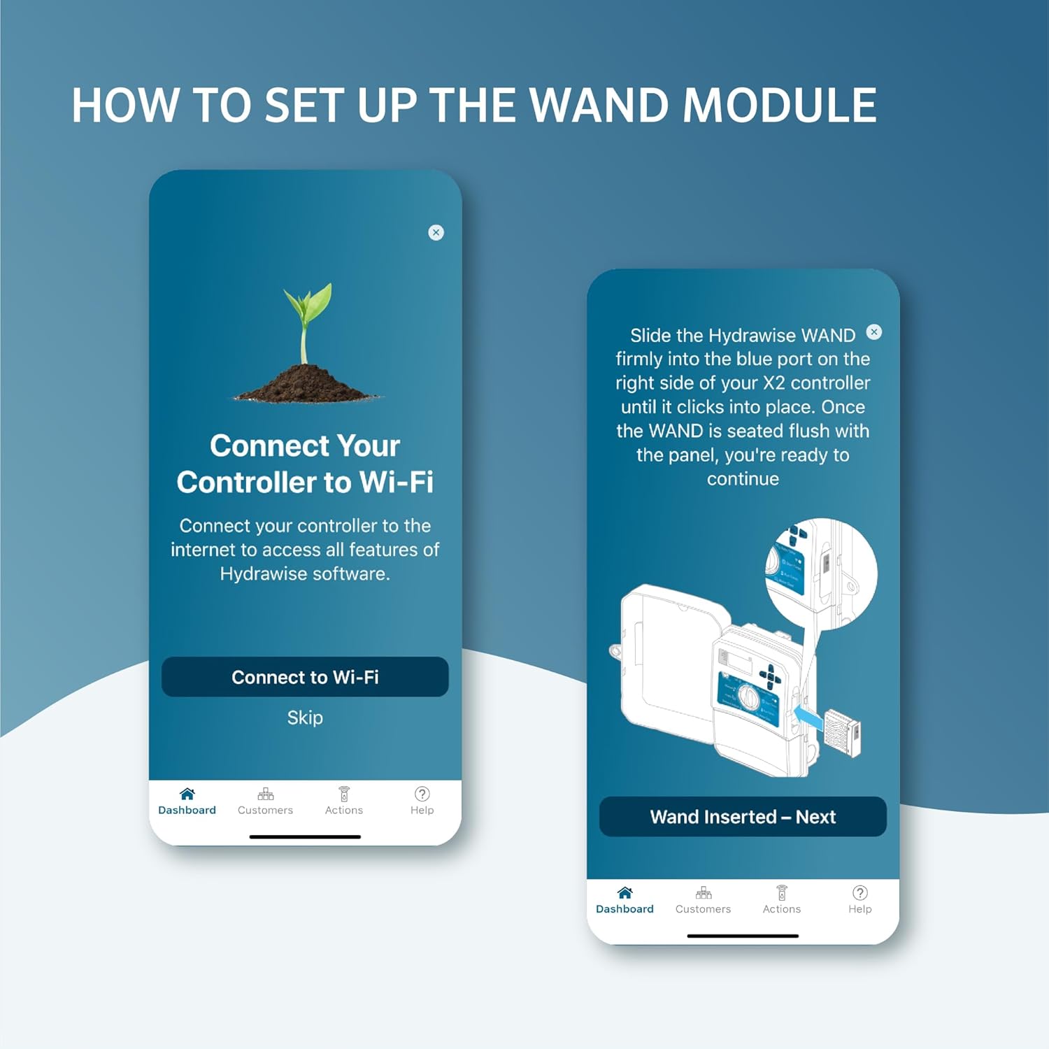 Hunter Wand Wifi Module For X2 Sprinkler Controller, Hydrawise App, 2.4Ghz