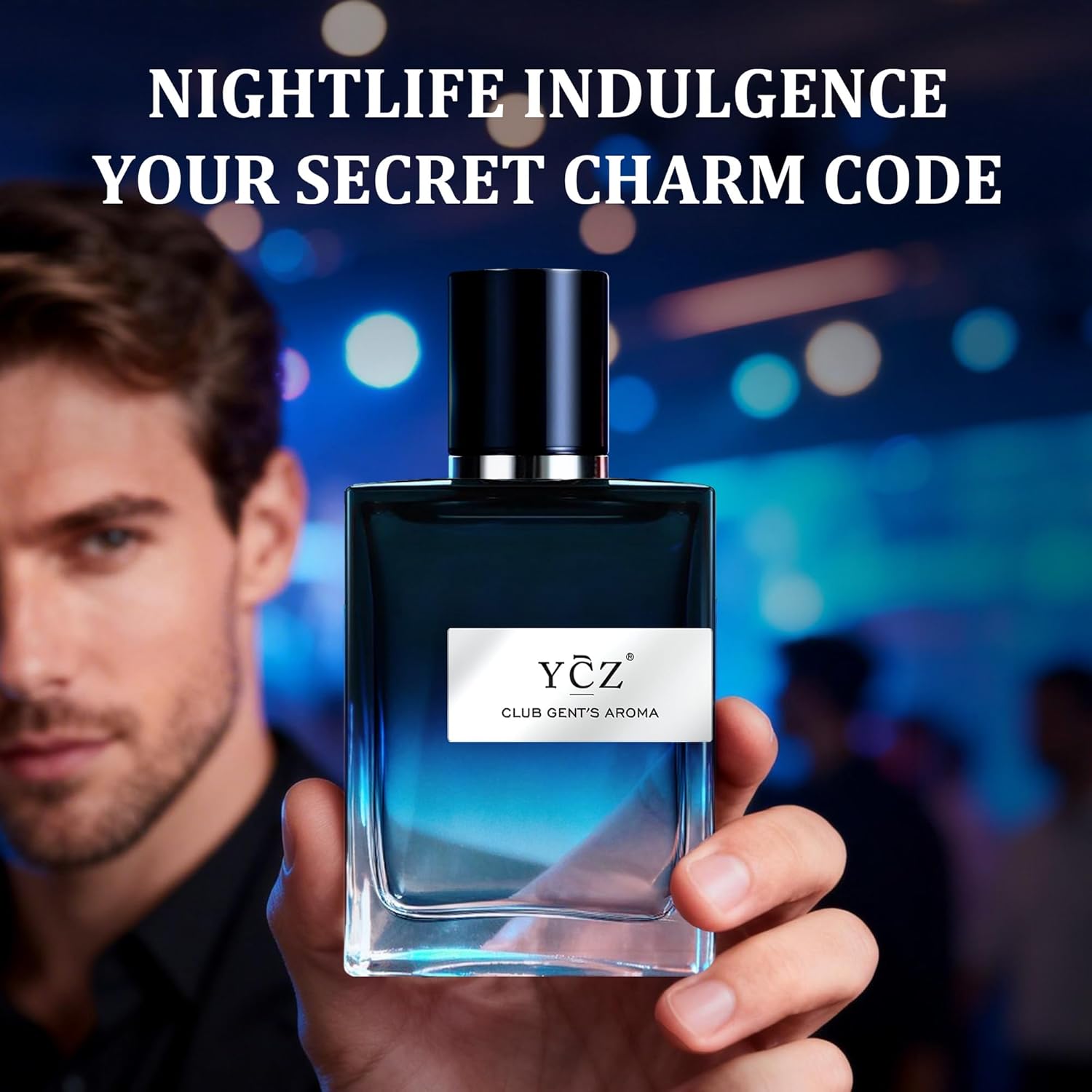 Ycz Club Perfume for Men, 1.7oz Cologne For Men, Nightclub Essential Fragrance, Long Lasting Cologne for Men with Aromatic Woody Notes of Aldehyde,Making it the Ideal gentlemen’s Gift