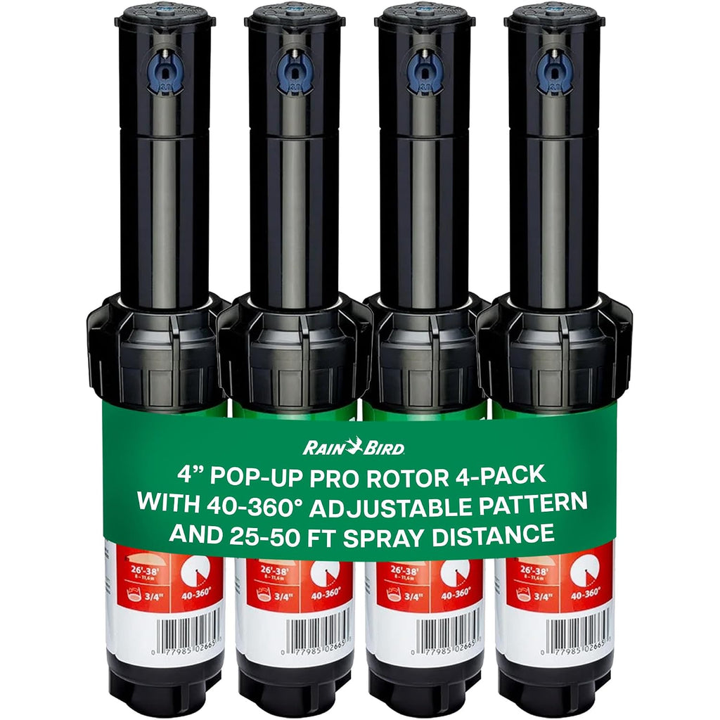Rain Bird Rotor Heads 5000 Rotor Sprinkler Heads. 4-Pack