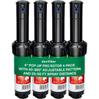 Rain Bird Rotor Heads 5000 Rotor Sprinkler Heads. 4-Pack