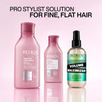 Redken Volume Injection Shampoo For Fine Hair - Adds Lift & Body, Volumizing & Detangling Without Weighing Down, Paraben Free