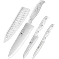 3Pcs Chef Knife, Ultra Sharp Kitchen Knife, High Carbon Stainless Steel Chef Knife Set