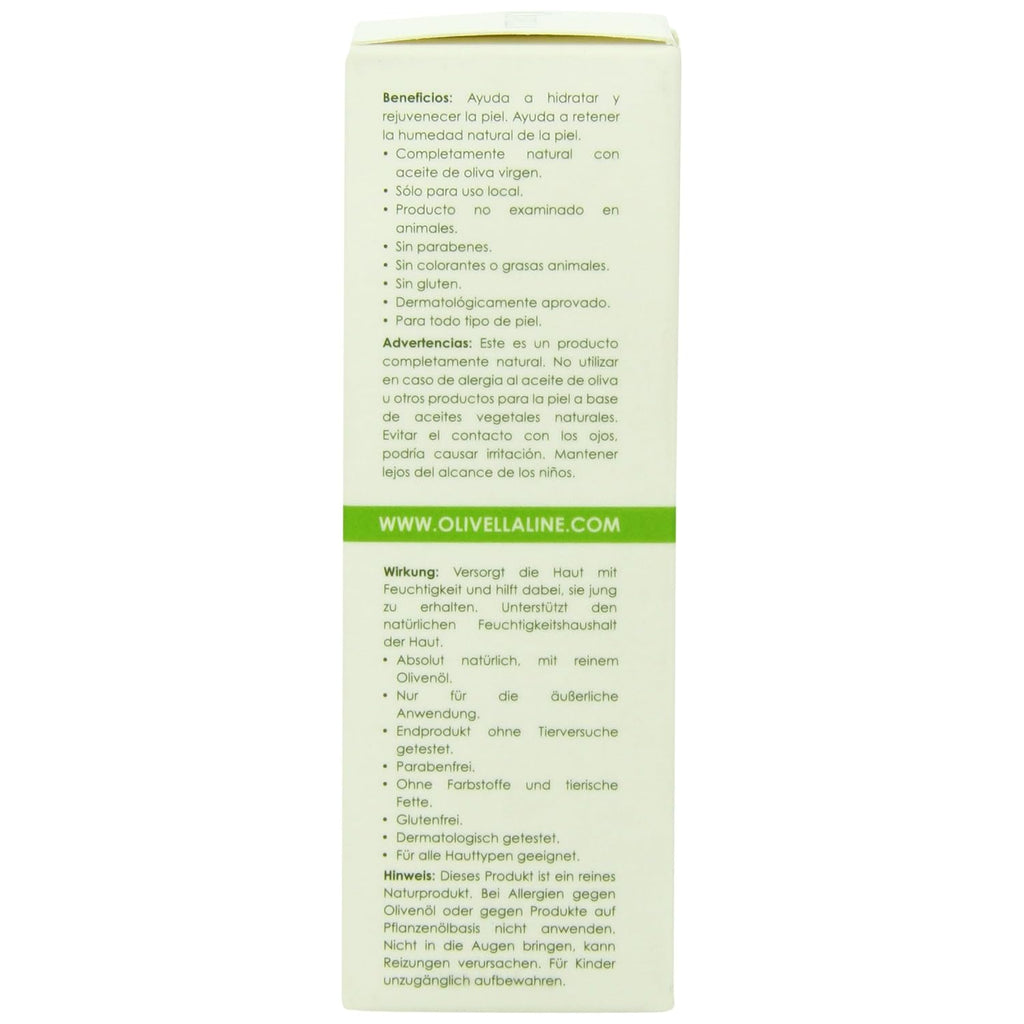Olivella Olivella All Natural Virgin Olive Oil Moisturizer, For All Skin Types, 1.69 Oz, 1.69 Oz