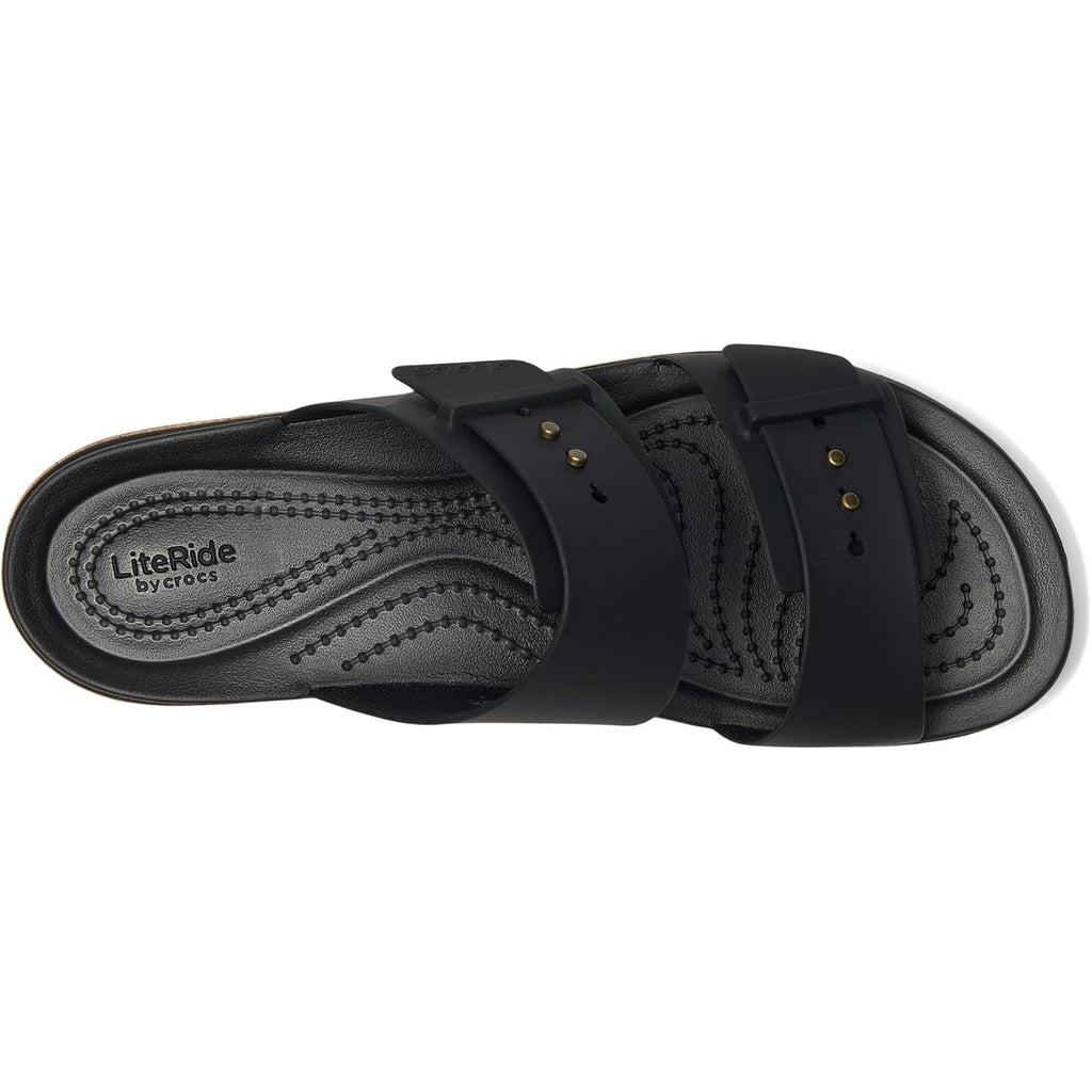 Crocs Women'S Brooklyn Cork Buckle Sandals