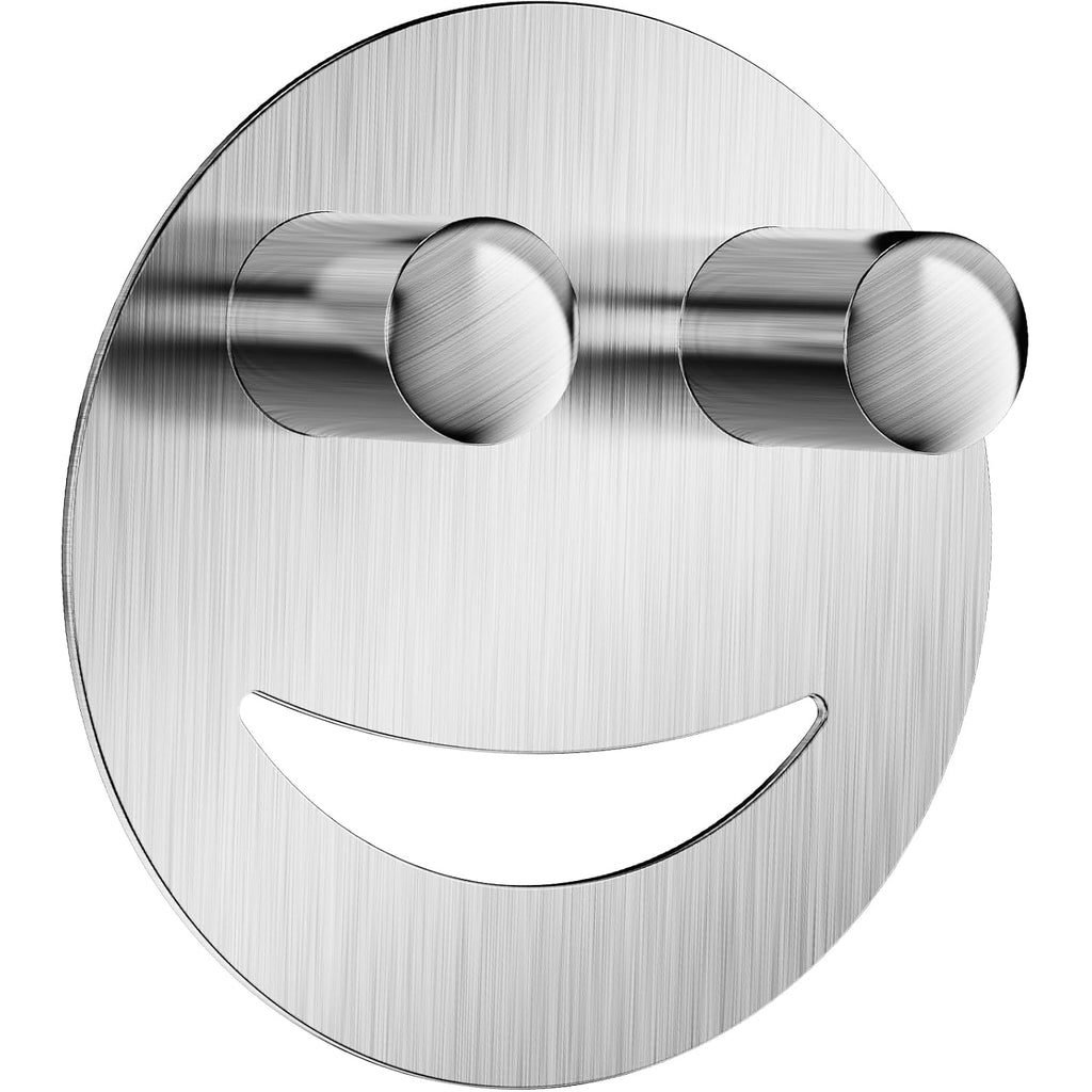 Yoshiky Stainless Steel Smiley Face Dish Sponge Holder, Silver Sink Caddy Organizer Storage With Suction Cup For Kitchen, Rv Apartment Kitchen Accessories Decor Scrubber
