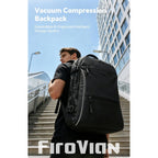 70L Travel Backpack With Vacuum Compression System | 70L Vacuum Backpack, 2 Detachable Tpu Bags, Tsa Lock, Fits 16" Laptop, Water-Resistant Travel & Business