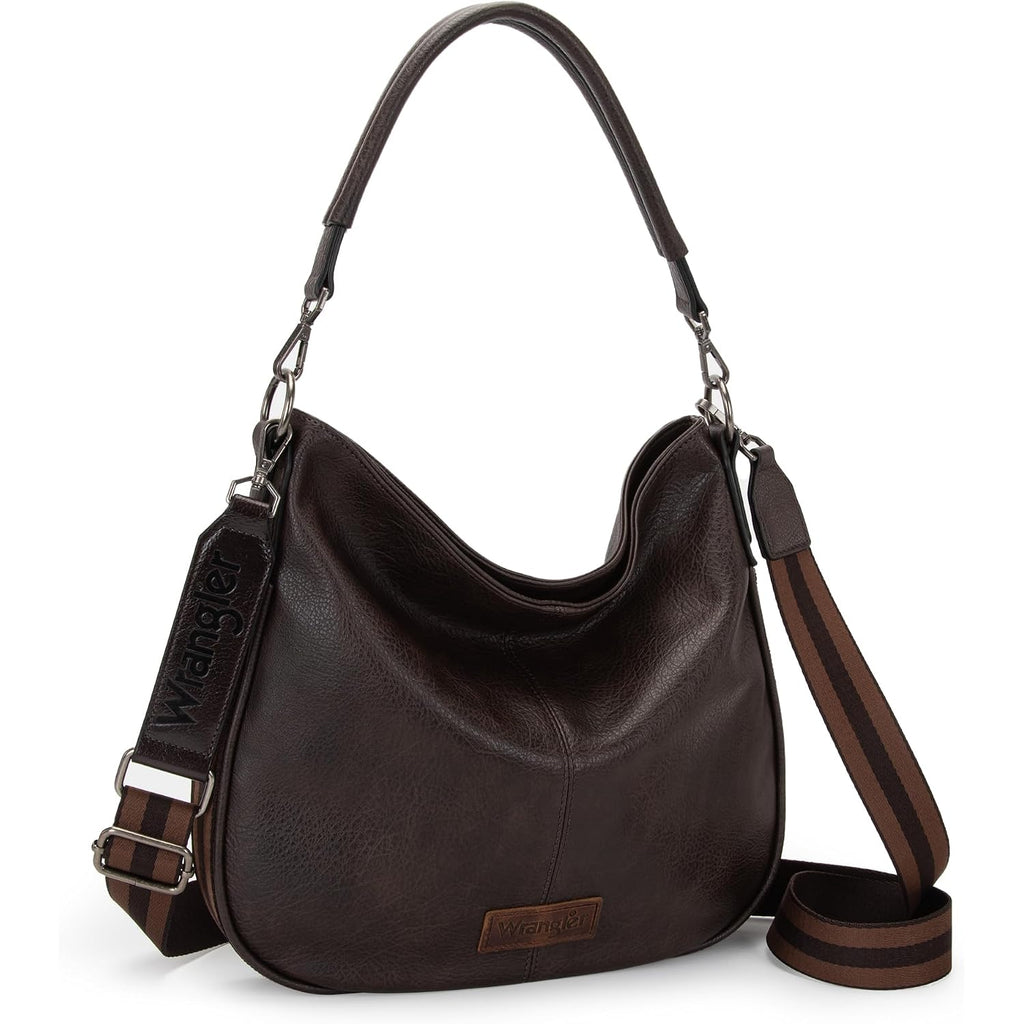 Wrangler Hobo Bags Crossbody Bag For Women Shoulder Purse Handbags With Adjustable Strap