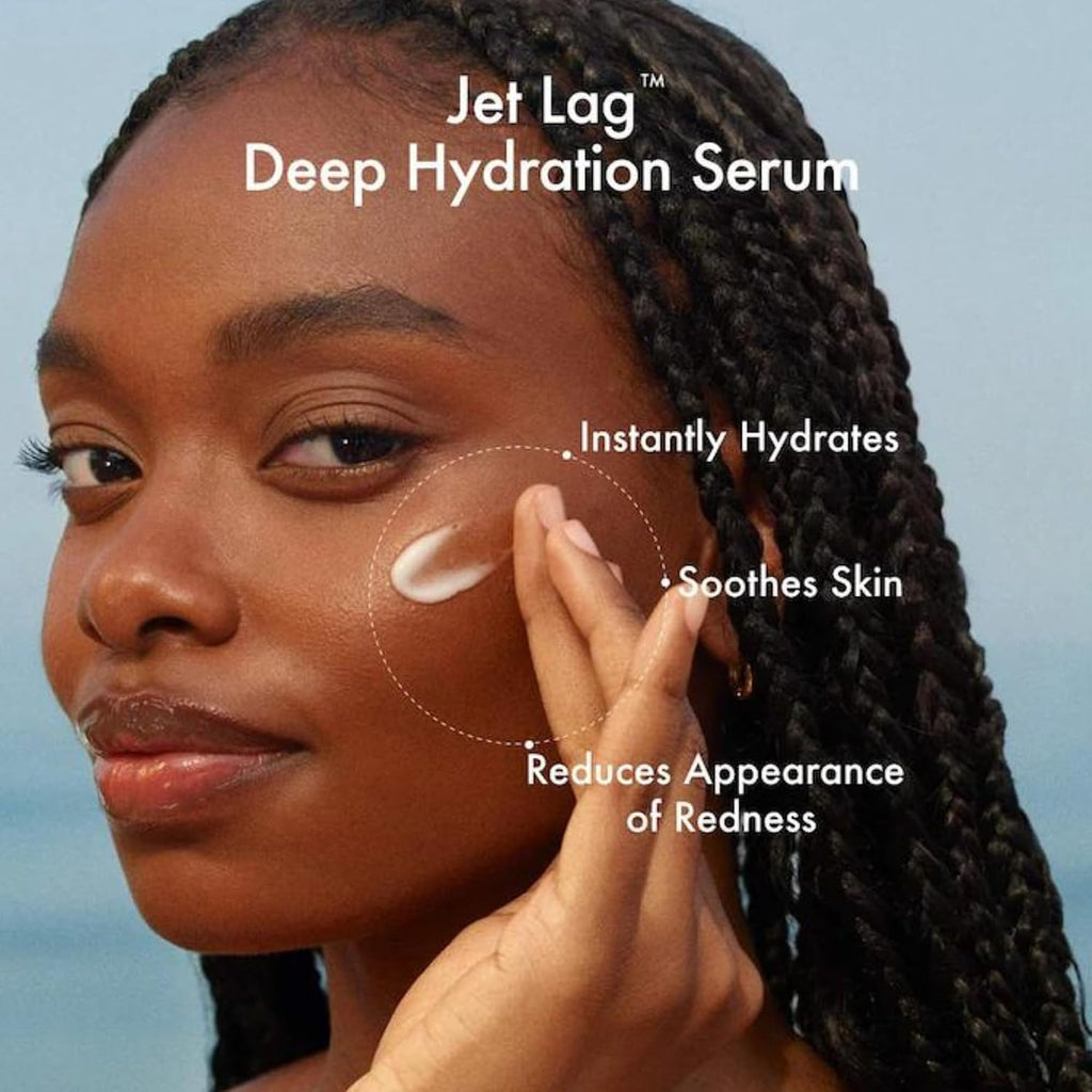 Summer Fridays Jet Lag™ Essentials - Mini Hydrating Skin Care Set With Jet Lag™ Mask, Eye Patches, Deep Hydration Face Serum & Hydration Mist - Travel Size Skincare Kit & Gift Set (4 Count)