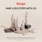 Keeps Minoxidil Solution 5% for Men - Extra Strength Topical Hair Regrowth Treatment - Non-Greasy Scalp Solution - Clinically Proven to Increase Hair Growth - 3 Month Supply (3 x 2 fl oz Bottles)