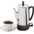 Presto 02822 6-Cup Stainless-Steel Coffee Percolator