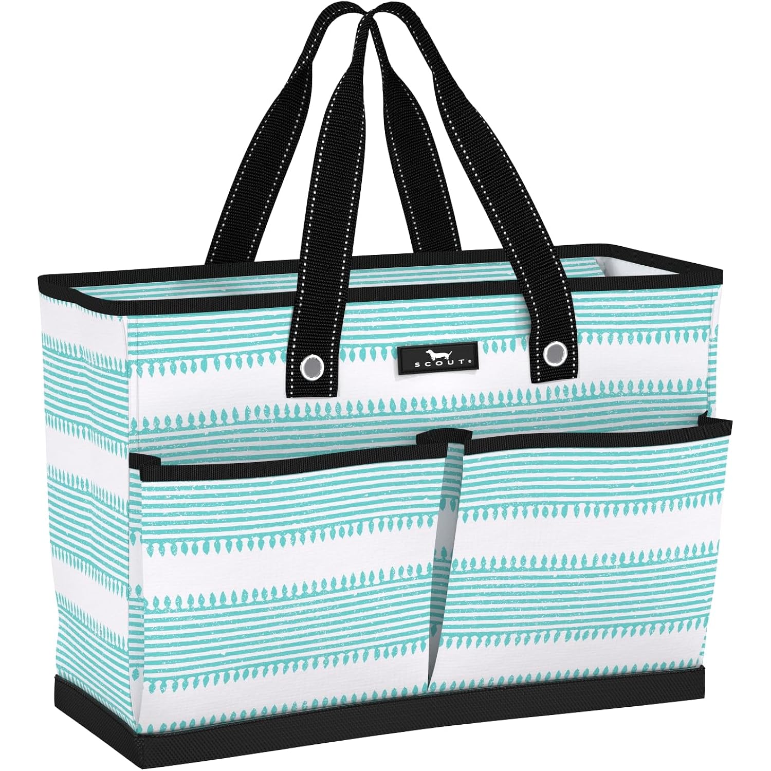 Scout Ben Pocket Tote - Multi-Use Tote Bag For, Nurses, Teachers, And Moms, 5 Pockets For Organizing, Breakaway Zipper