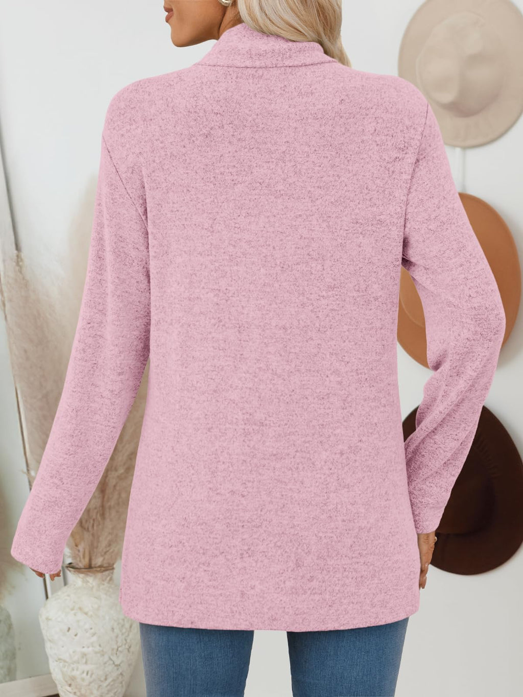 LILLUSORY Cardigan for Women Lightweight Cardigans Fall Fashion Outfits | Open Front Long Cardigan with Pockets, Business Casual Travel Outfits