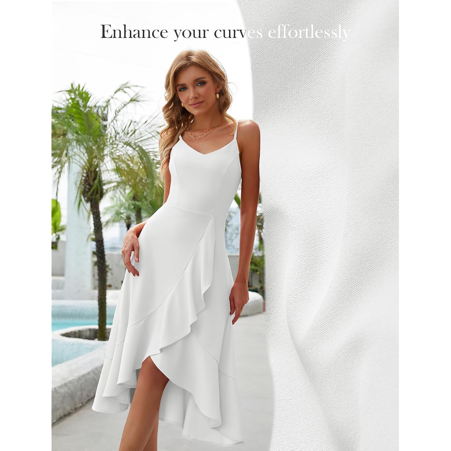 Dresstells Women'S Cocktail Dresses, Formal Wedding Guest Graduation Party High Low Dress