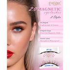 Emeda Magnetic Eyelashes Natural Look No Glue Reusable Magnetic Lashes With Applicator, Faux Mink Lashes Lightweight & Comfortable For Women Sensitive Eyes Daily Makeup With Mirror Case (11)