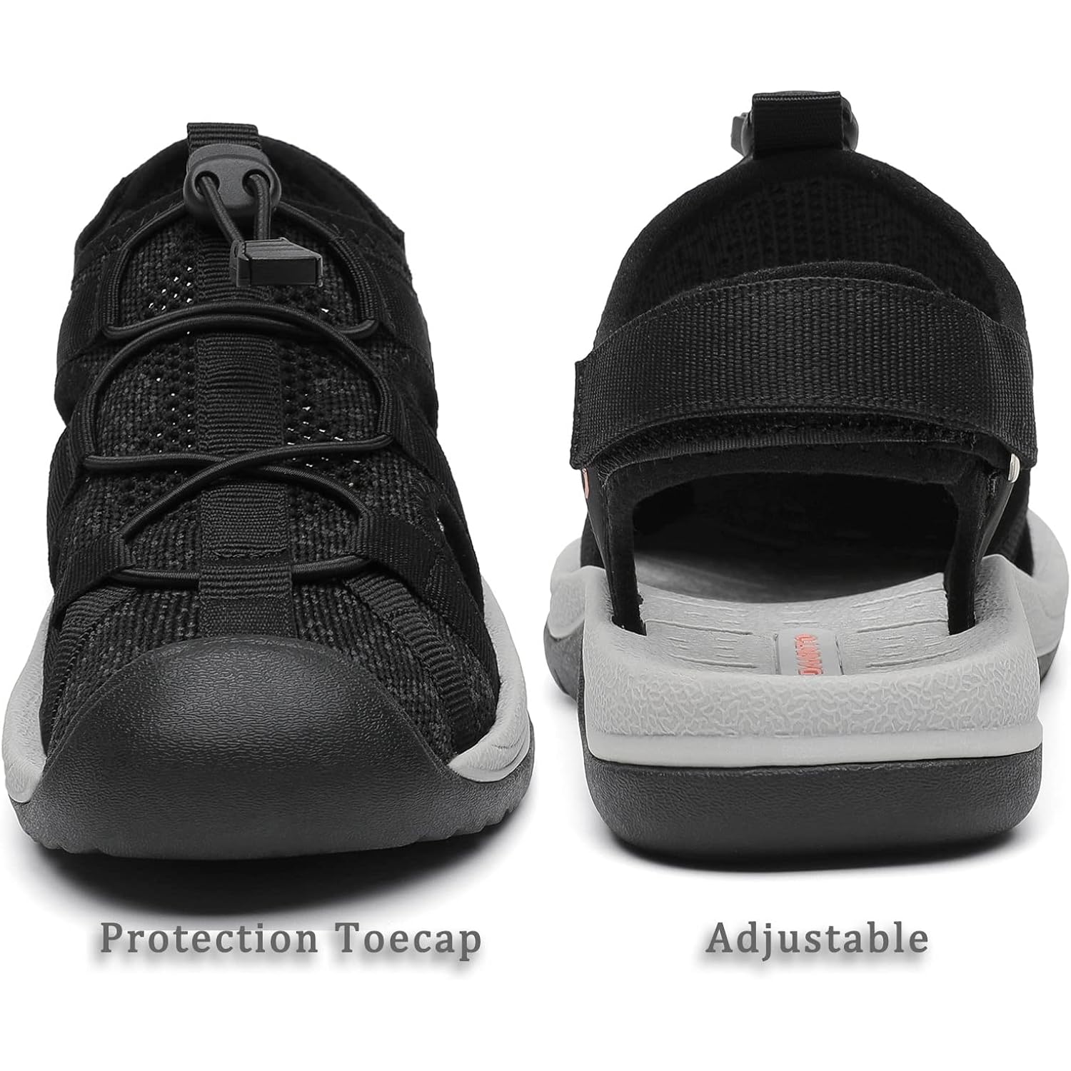 Dannto Women'S Sport Sandals Close Toe Mesh Hiking Outdoor Athletic Casual Walking Sandals Water Shoes